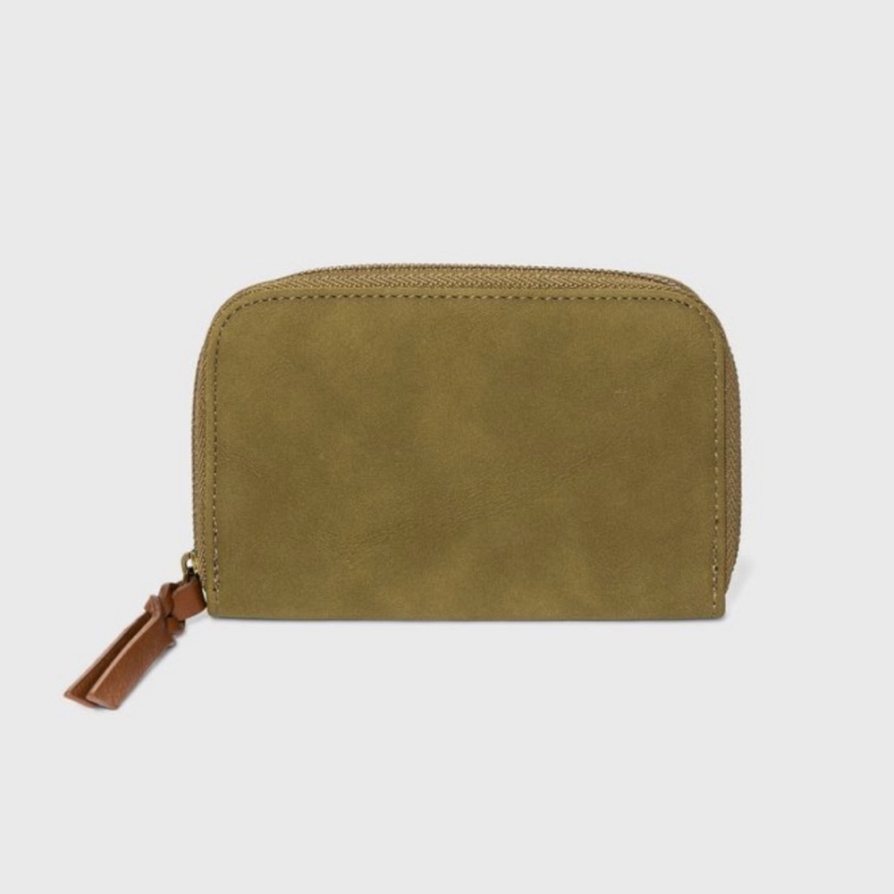 Target Universal Thread Small Zip Wallet - Olive Green